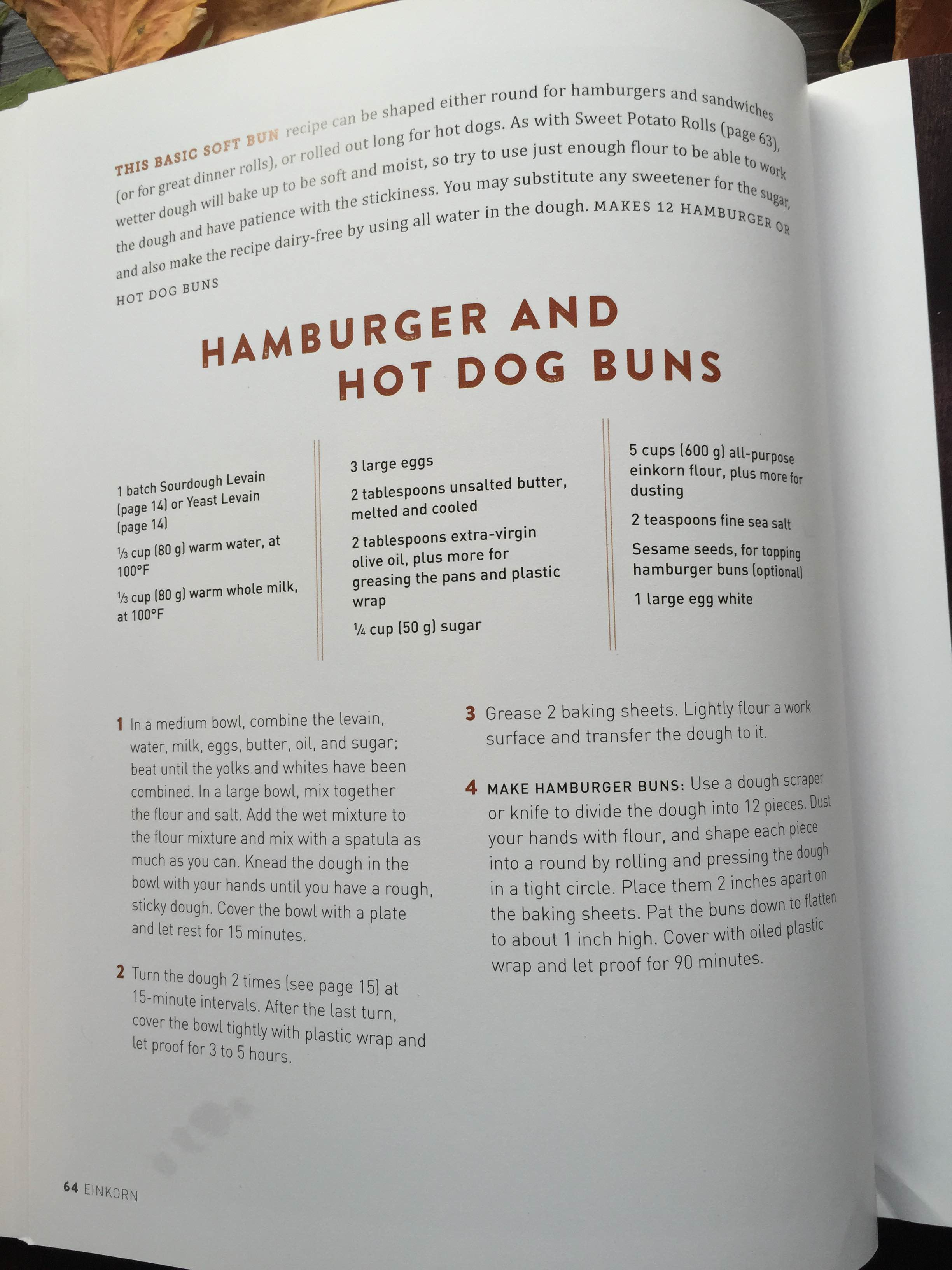 new england einkorn hot dog buns